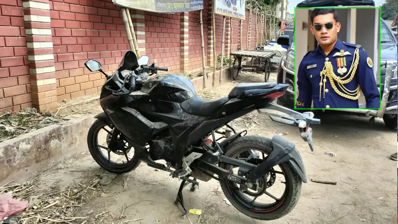 মোটরসাইকেলটি তাহসিফের কি না, চলছে যাচাই-বাছাই